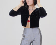 Load image into Gallery viewer, K.C. SPENCER VELVET SHRUG