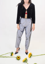 Load image into Gallery viewer, SILK GUNMETAL PANTS