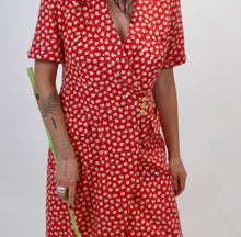 Load image into Gallery viewer, BEDAZZLED ROSE DRESS