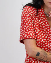 Load image into Gallery viewer, BEDAZZLED ROSE DRESS