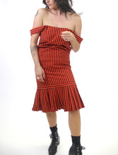 Load image into Gallery viewer, HANDMADE STRIPED DRESS