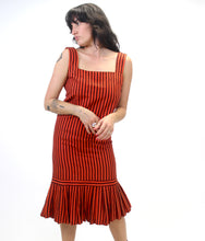 Load image into Gallery viewer, HANDMADE STRIPED DRESS