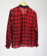 Load image into Gallery viewer, PLAID BLOUSE