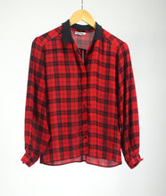 Load image into Gallery viewer, PLAID BLOUSE