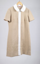 Load image into Gallery viewer, ECRU ZIP FRONT DRESS