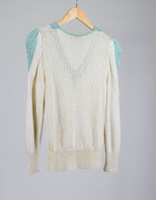 Load image into Gallery viewer, HAND KNIT CHENILLE SWEATER