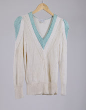 Load image into Gallery viewer, HAND KNIT CHENILLE SWEATER