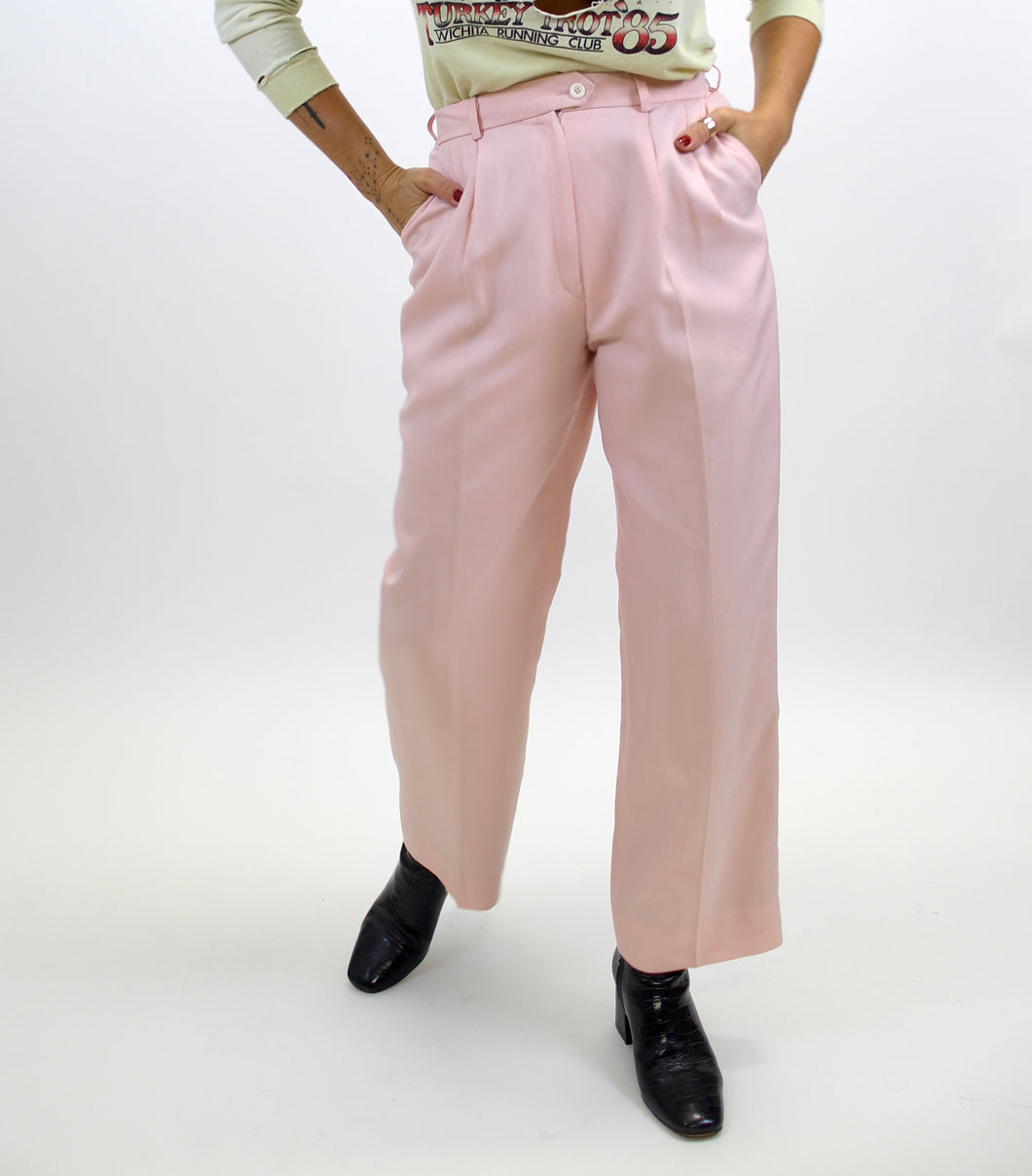 BLUSH SLACKS